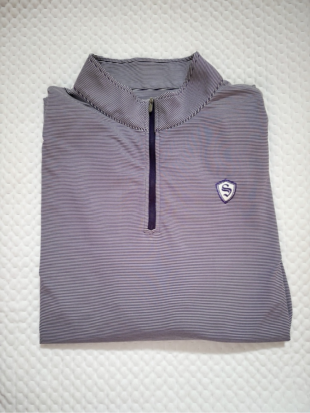Men’s Peter Millar 1/4 Quarter Zip Collegiate Sewanee Tigers Pullover Size XXL